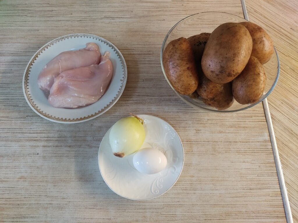 продукты для картофельных шариков