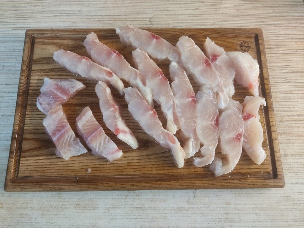 кусочки рыбного филе